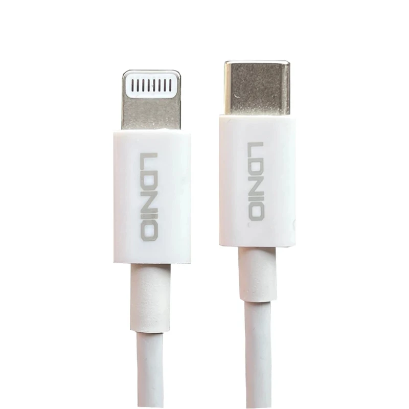 کابل تبدیل USB-C به لایتنینگ الدینو مدل I14  طول 1 متر