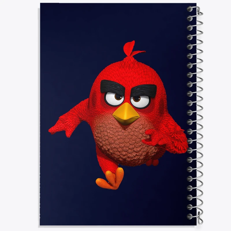 دفتر نت موسیقی 50 برگ خندالو مدل پرندگان خشمگین کد F2256