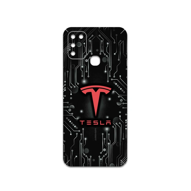 برچسب پوششی ماهوت مدل TESLA مناسب برای گوشی موبایل اینفینیکس Hot 11 Play
