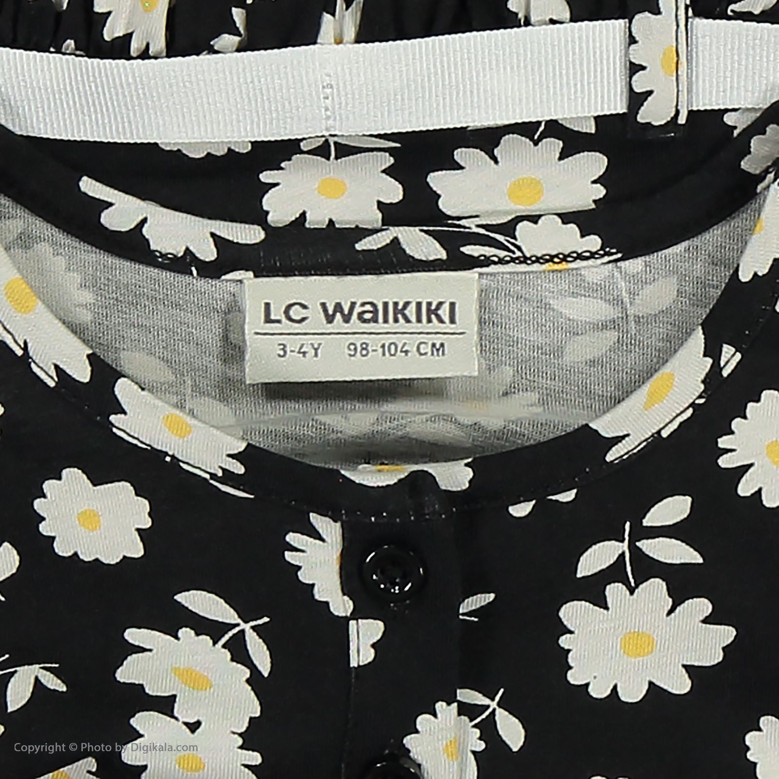 پیراهن دخترانه ال سی وایکیکی مدل S230466Z4-LSJ-NAVYPRINTED -  - 4
