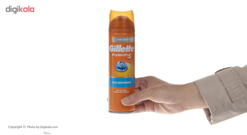 ژل اصلاح ژیلت مدل Fusion 5 حجم 200 میلی لیتر