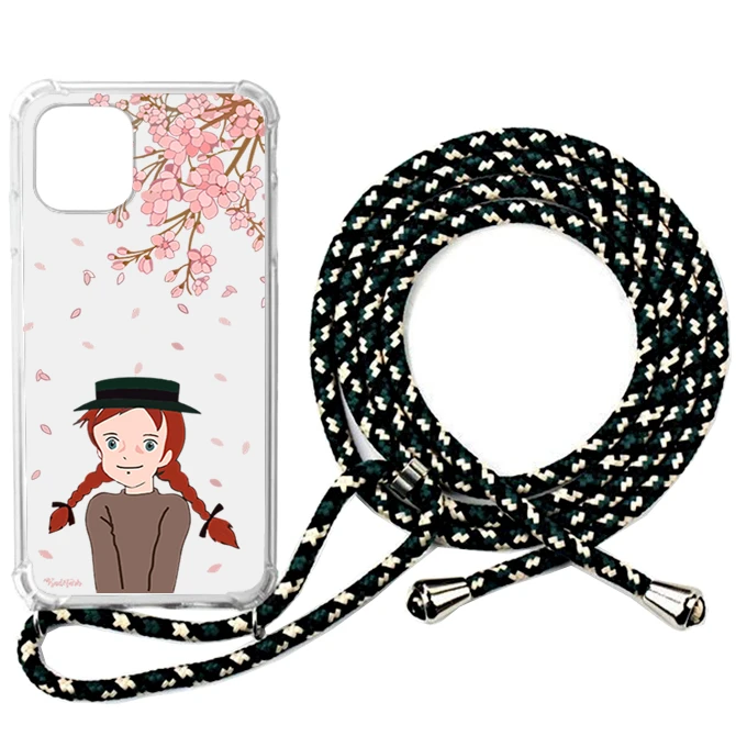 کاور طرح Anne مناسب برای گوشی موبایل اپل iPhone 11 به همراه بند