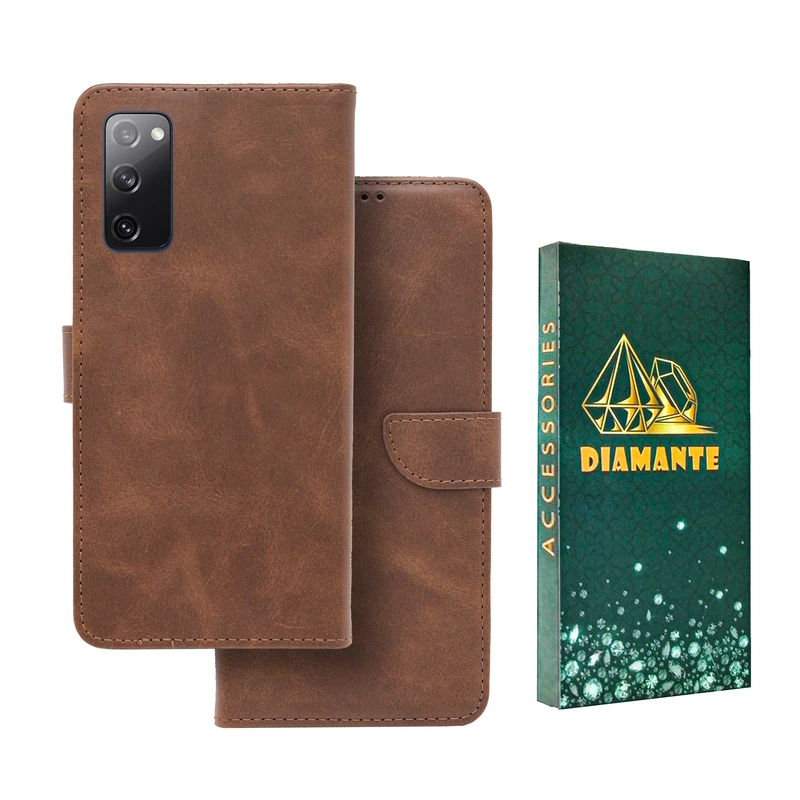 کیف کلاسوری دیامانته مدل Bors Gn مناسب برای گوشی موبایل سامسونگ Galaxy S20 FE