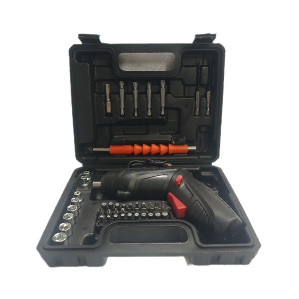 پیچ گوشتی شارژی مدل Jv880_p مجموعه 46 عددی