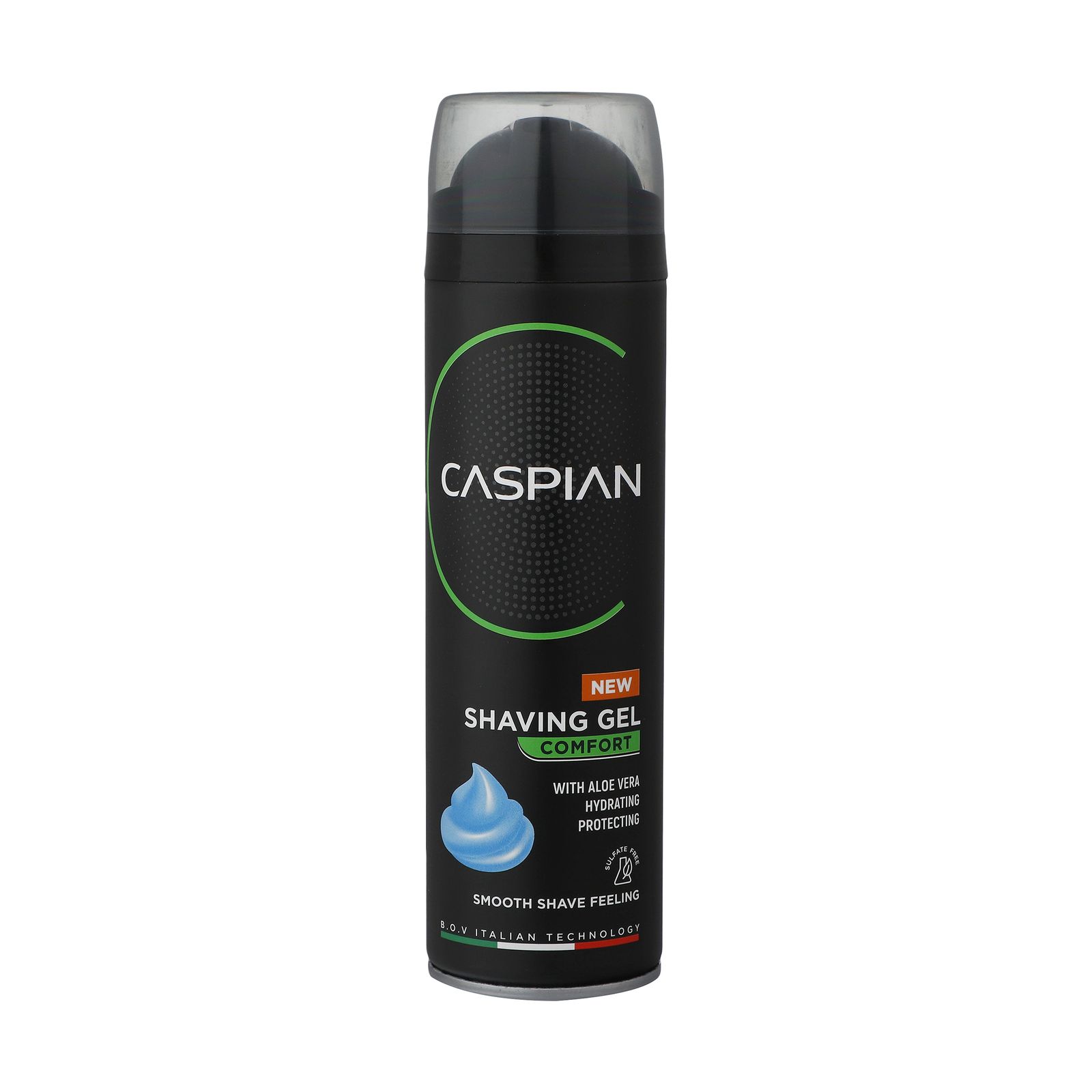 ژل اصلاح کاسپین مدل COMFORT مناسب انواع پوست حجم 200 میلی لیتر -  - 1