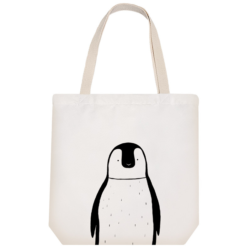 ساک خرید خندالو مدل پنگوئن کد H117