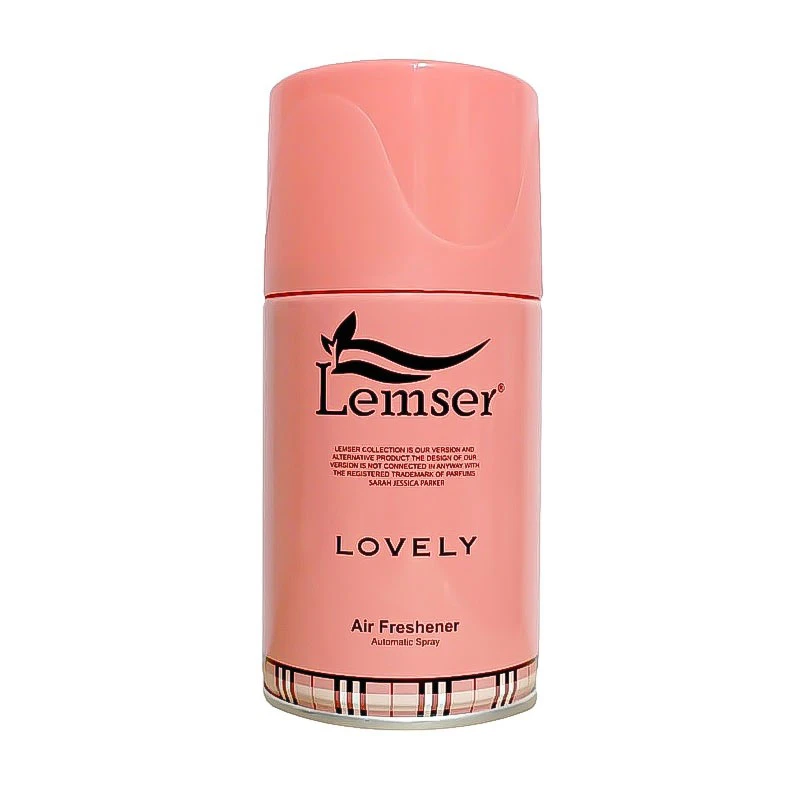 اسپری خوشبو کننده لمسر مدل یدک رایحه لاولی حجم 250 میلی لیتر