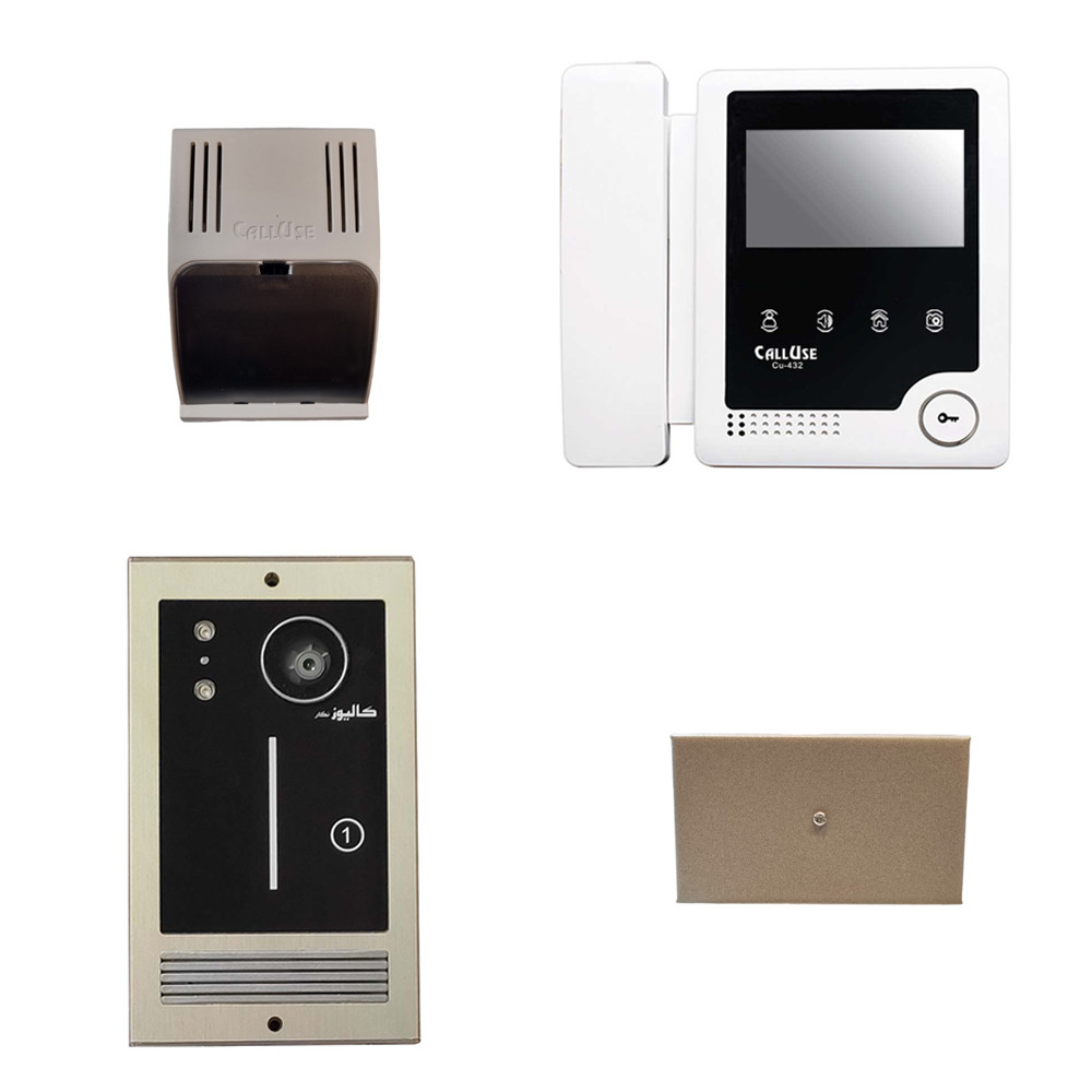 دربازکن تصویری کالیوز مدل CU-432MI مجموعه 4 عددی