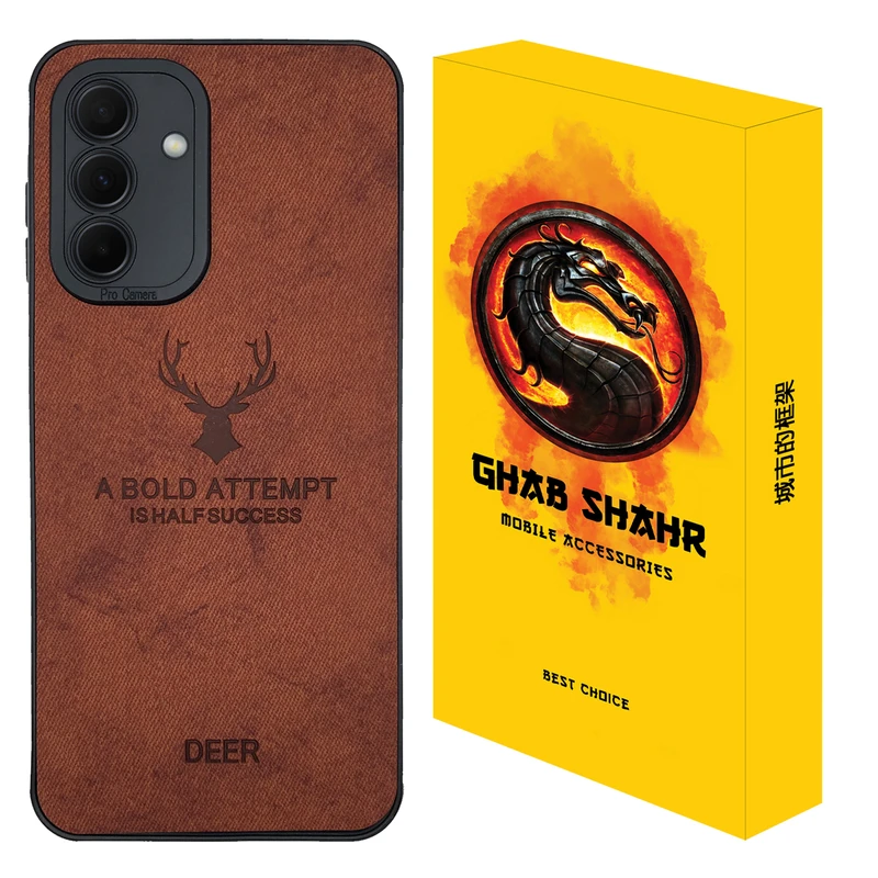 کاور قاب شهر مدل گوزنی مناسب برای گوشی موبایل سامسونگ Galaxy A55