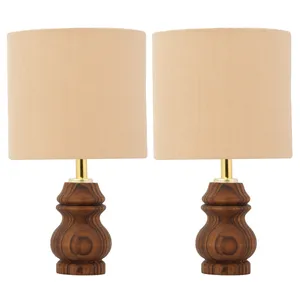 آباژور رومیزی مدل چوبی بومرنگ مینی کد 42 مجموعه دو عددی