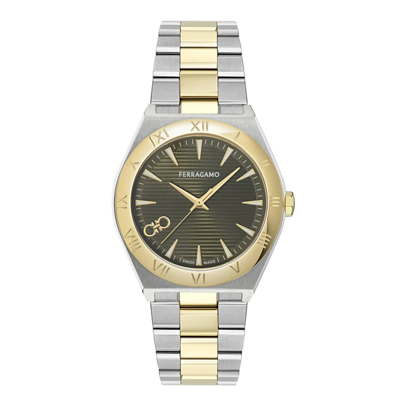 ساعت مچی عقربه‌ای کوارتز مردانه سالواتوره فراگامو مدل SFKV00625