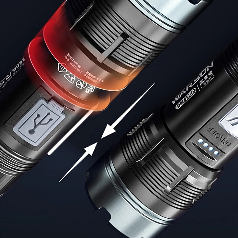 چراغ قوه دستی وارسون مدل XF126C با نور مهتابی چراغ قوه دستی وارسون مدل XF126C با نور مهتابی
