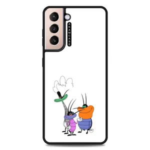 AKAM AMC-WSGS21P-OGGY-2 Cover For Samsung Galaxy S21 Plus