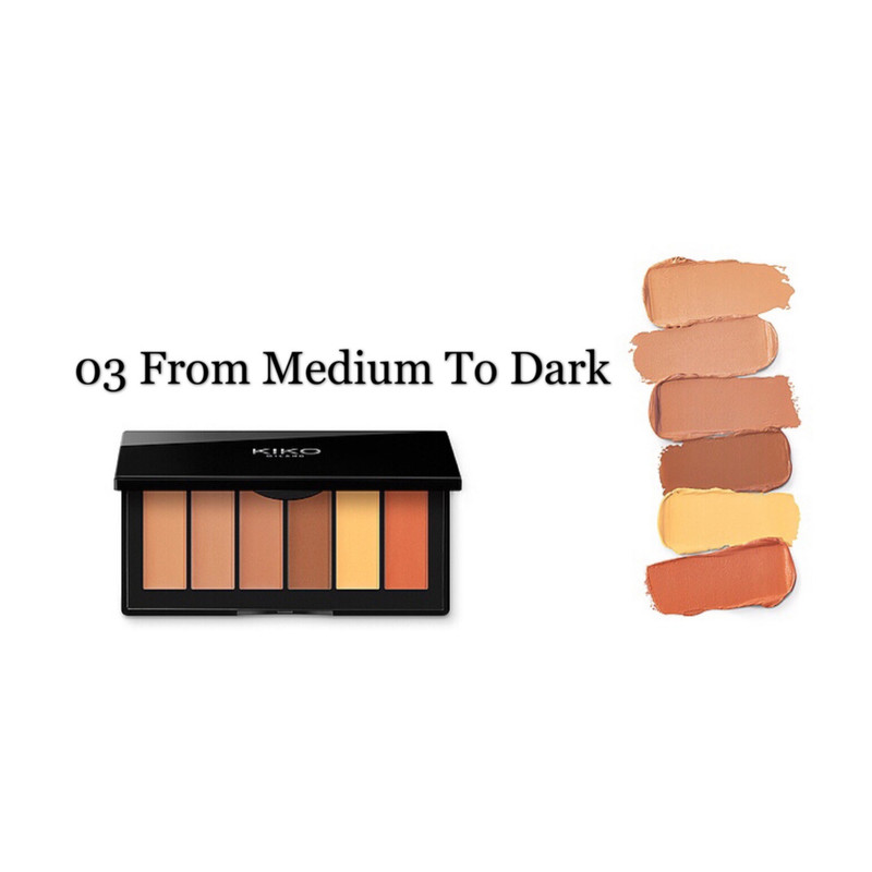 پالت کانتور و کانسیلر کیکو میلانو مدل smart شماره 03