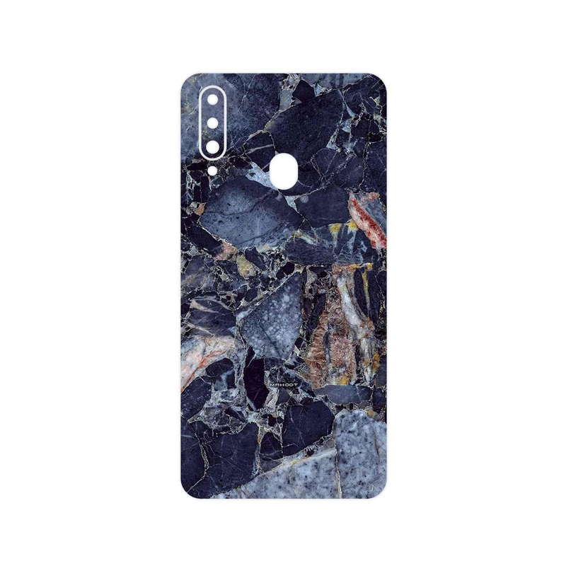 برچسب پوششی ماهوت مدل Broken black marble مناسب برای گوشی موبایل سامسونگ Galaxy A20s