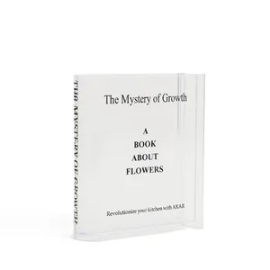 گلدان پرداز مدل اکرولیک کتاب