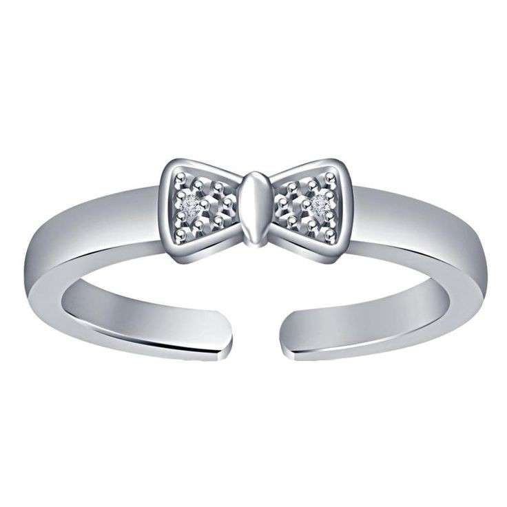 انگشتر نقره زنانه قیراط طرح پاپییون کد GH4292 انگشتر نقره زنانه قیراط طرح پاپییون کد GH4292