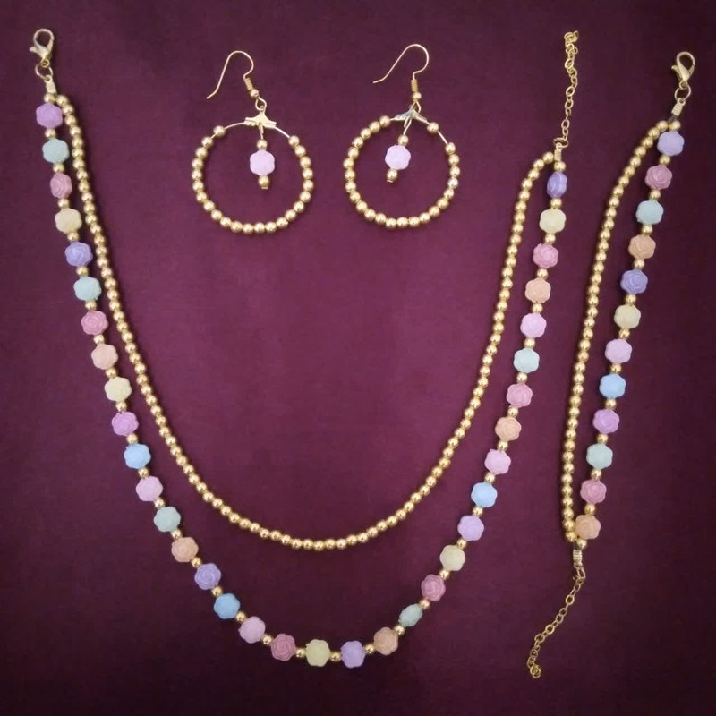 نیم ست دخترانه مدل دوبل