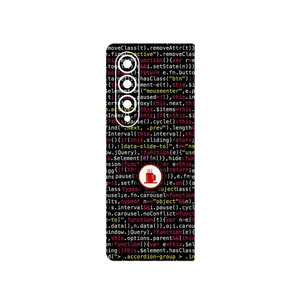 MAHOOT Programming 1 Cover Sticker for Samsung Galaxy Z Fold4