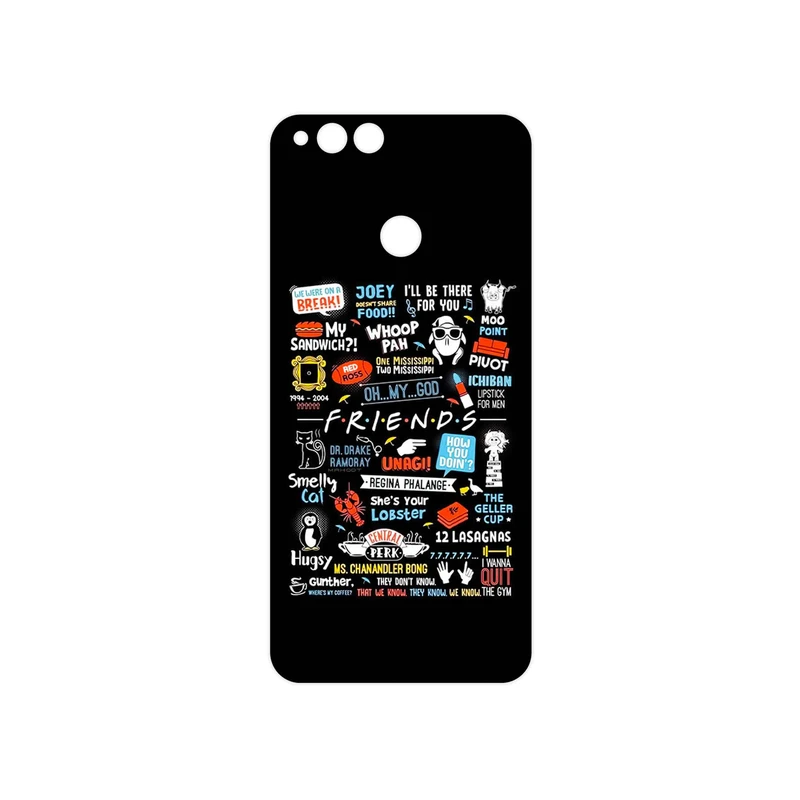 برچسب پوششی ماهوت مدل Friends 2 مناسب برای گوشی موبایل آنر 7X