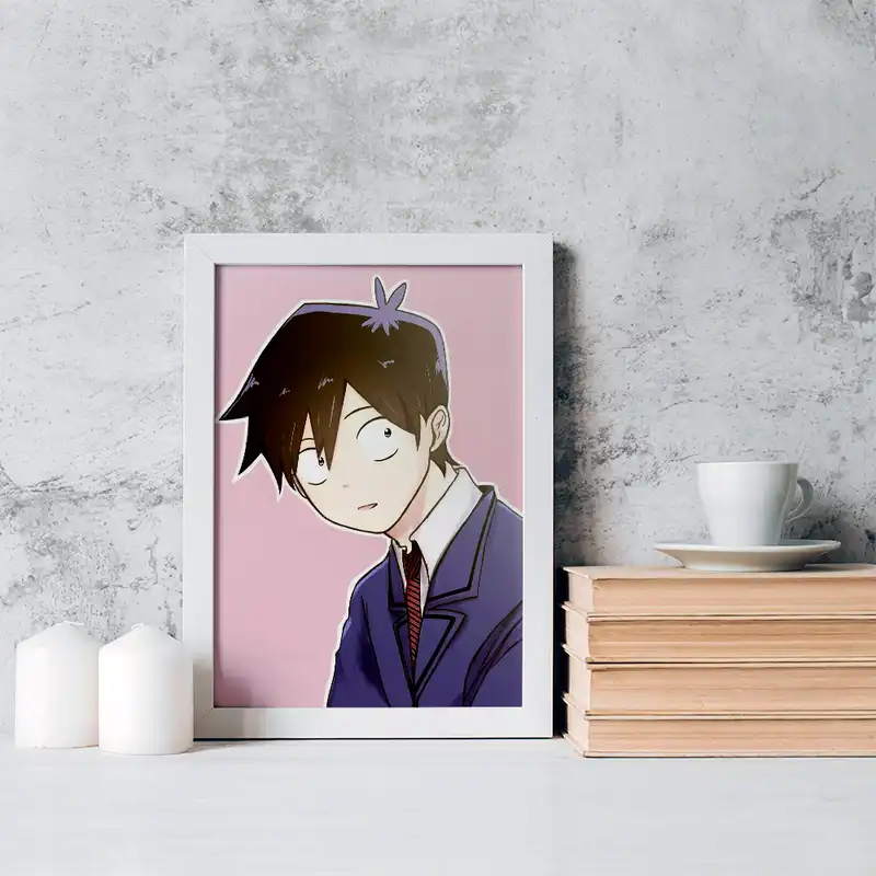 تابلو خندالو مدل هیتوهیتو تادانو انیمه کومی سان کد 16062