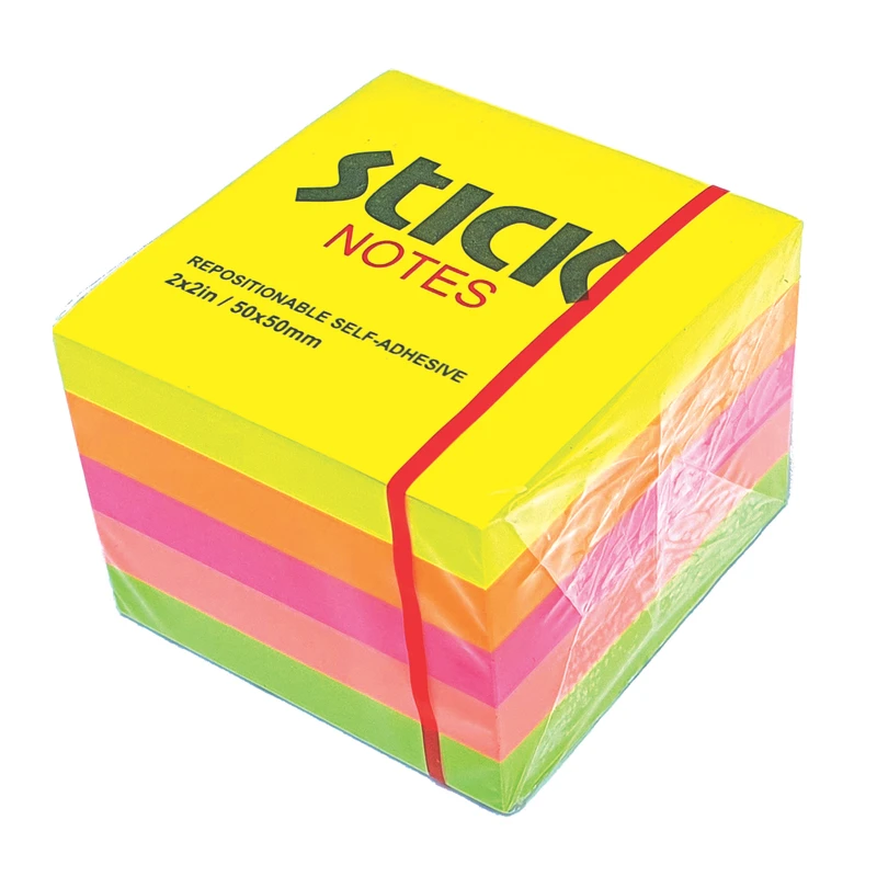 کاغذ یادداشت چسب دار مدل Mo8 سایز 5x5 سانتی متر