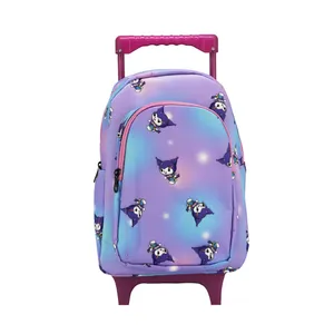 کوله پشتی چرخ دار مدل کرومی کد 1111