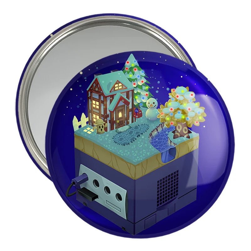 آینه جیبی خندالو مدل بازی انیمال کراسینگ (Animal Crossing) کد 32655