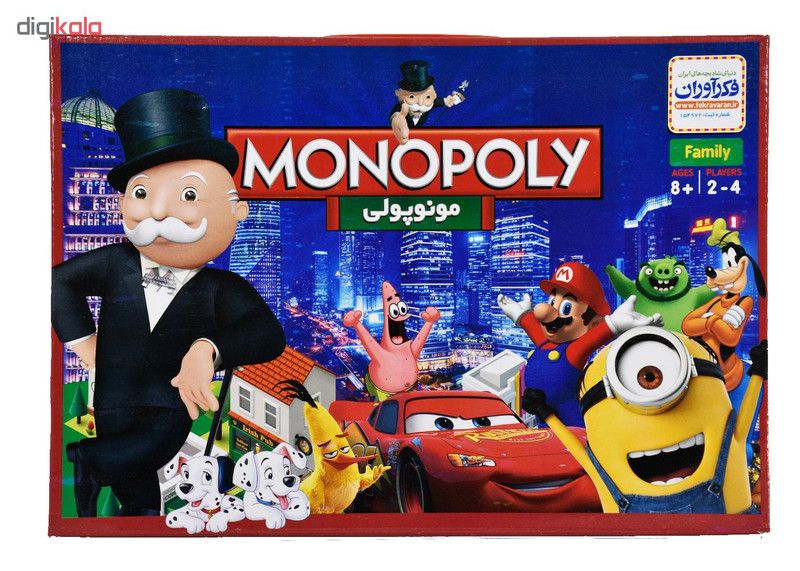 بازی فکری مونوپولی کد 4020