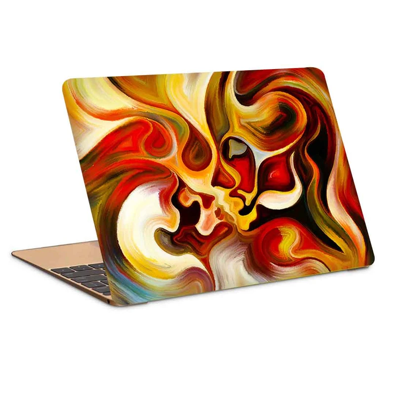 استیکر لپ تاپ طرح woman oil painting 5کد c-997مناسب برای لپ تاپ 15.6 اینچ