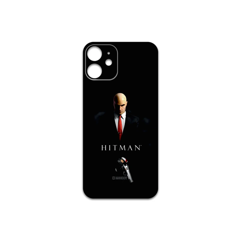 برچسب پوششی ماهوت مدل Hitman-Game مناسب برای گوشی موبایل اپل iPhone 12 mini