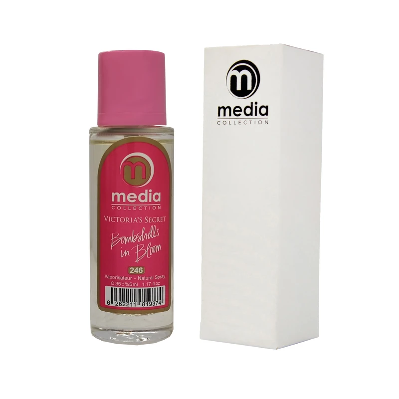 عطر جیبی زنانه مدیا مدل bomshell in bloom با رایحه شیرین حجم 35 میلی‌لیتر