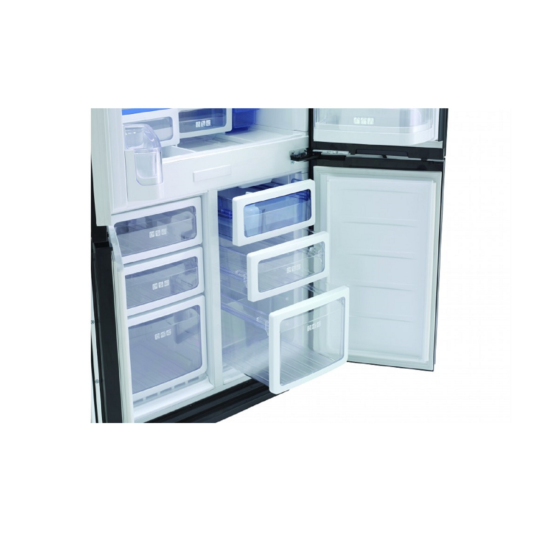 یخچال و فریزر ساید بای ساید 30 فوتد شارپ مدل SJ-FP85V یخچال و فریزر ساید بای ساید 30 فوتد شارپ مدل SJ-FP85V