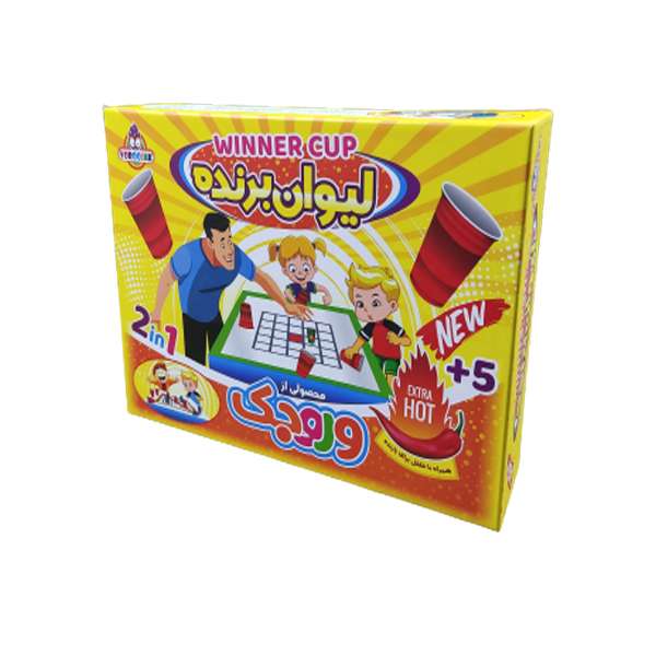 بازی فکری انتشارات وروجک مدل لیوان برنده کد 2526