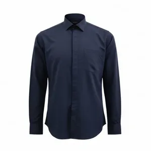 پیراهن آستین بلند یقه انگلیسی مردانه مدل S 504