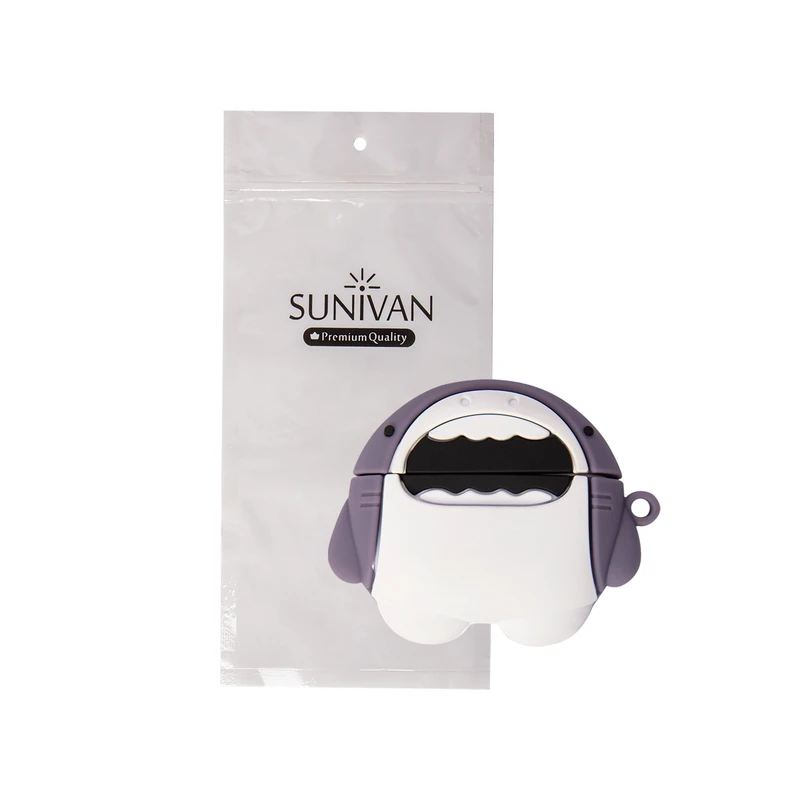 کاور سانیوان طرح سیلیکونی مدل کوسه مناسب برای کیس اپل ایرپاد پرو