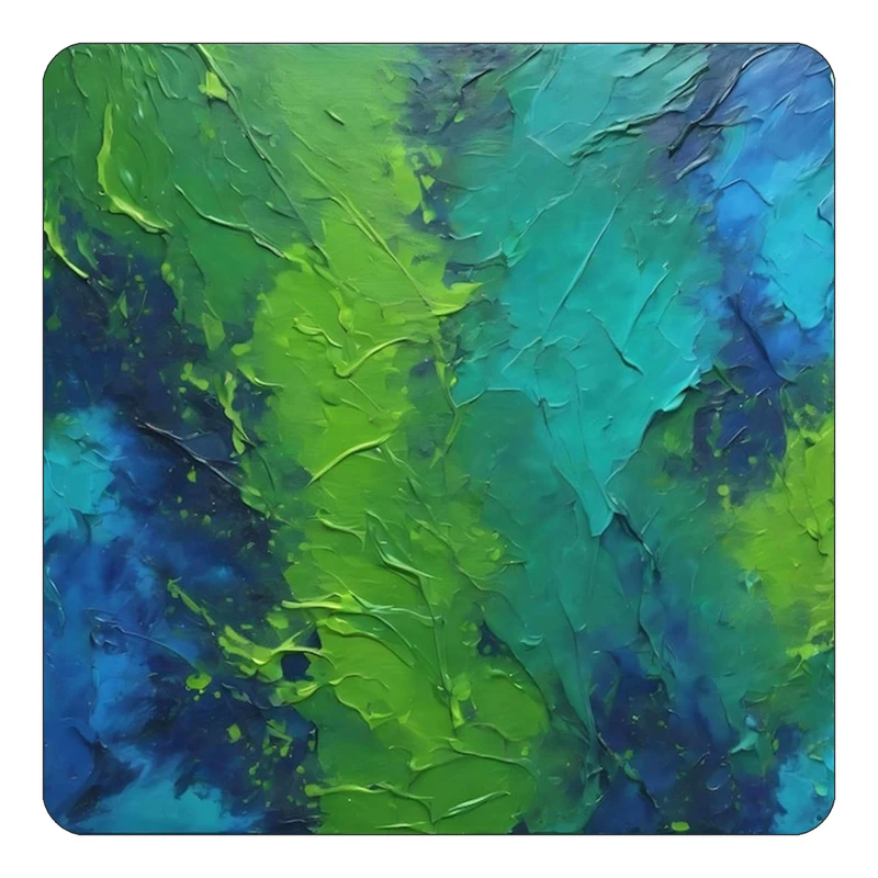 مگنت کاکتی طرح نقاشی رنگ روغن مدل mp69810