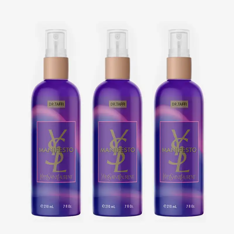بادی اسپلش زنانه دکتر تافی مدل منیفستو ایو سن لرن حجم 210 میلی لیتر مجموعه سه عددی
