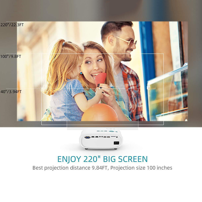 مینی ویدئو پروژکتور وانکیو مدل cinemango100