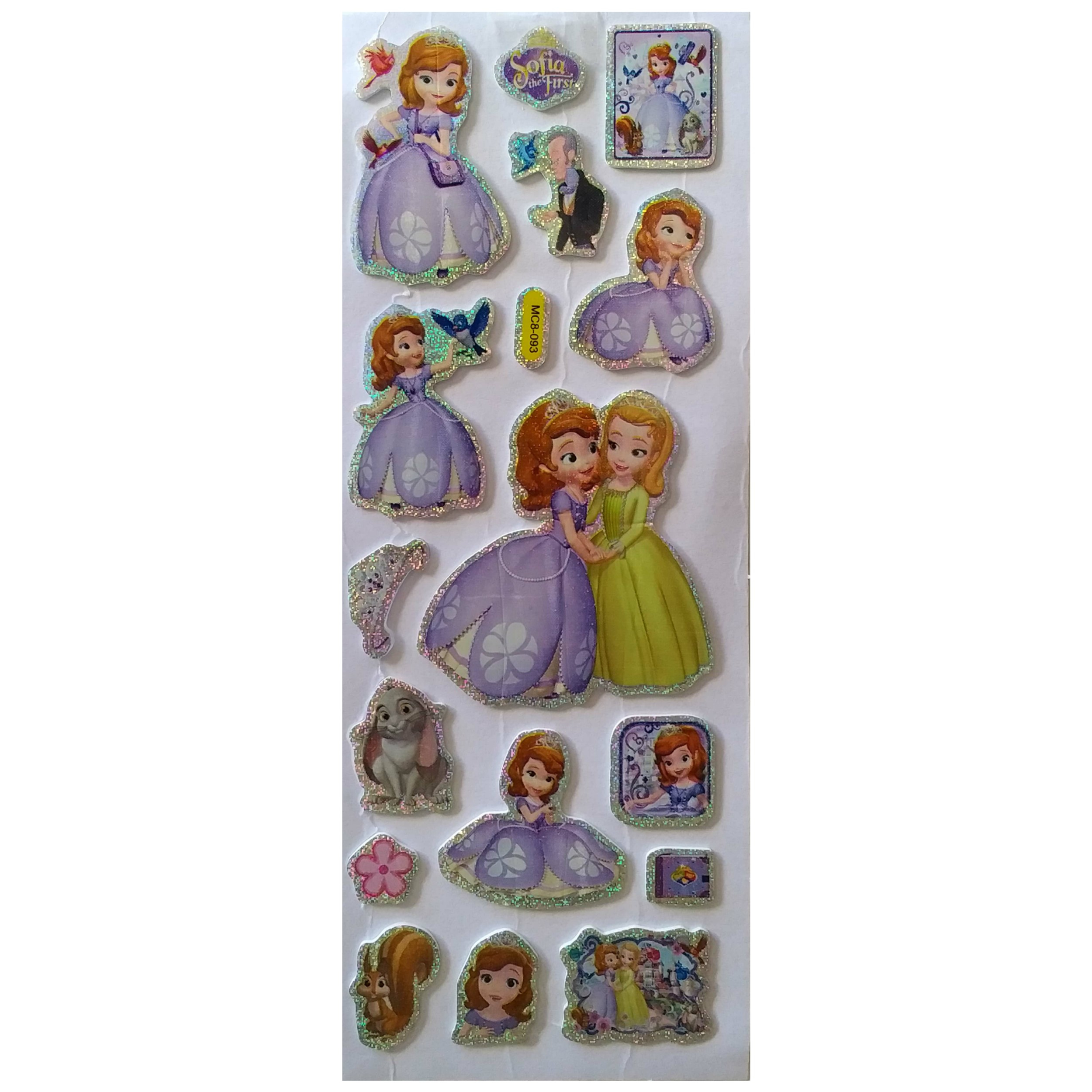 استیکر دیواری کودک مدل سوفیا کد 12