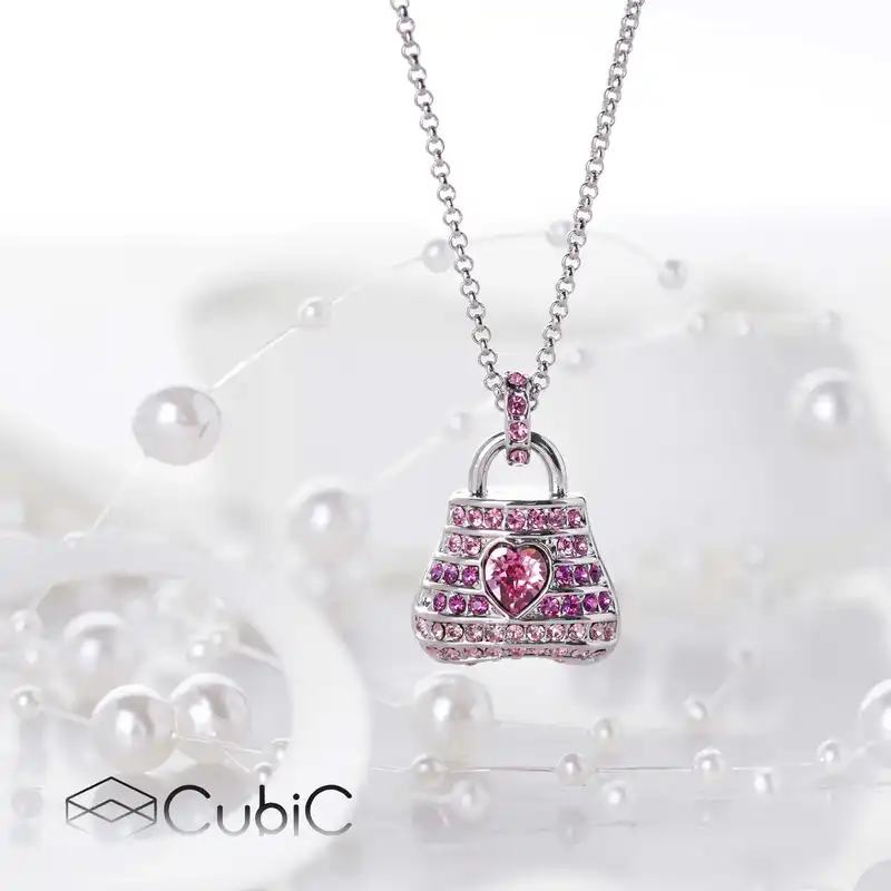 گردنبند زنانه کوبیک مدل QN-65778