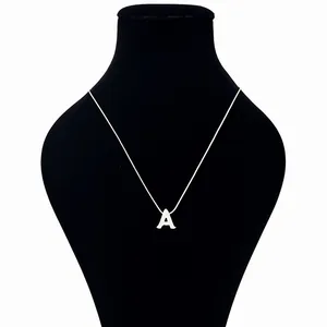 گردنبند مدل حرف A پفکی