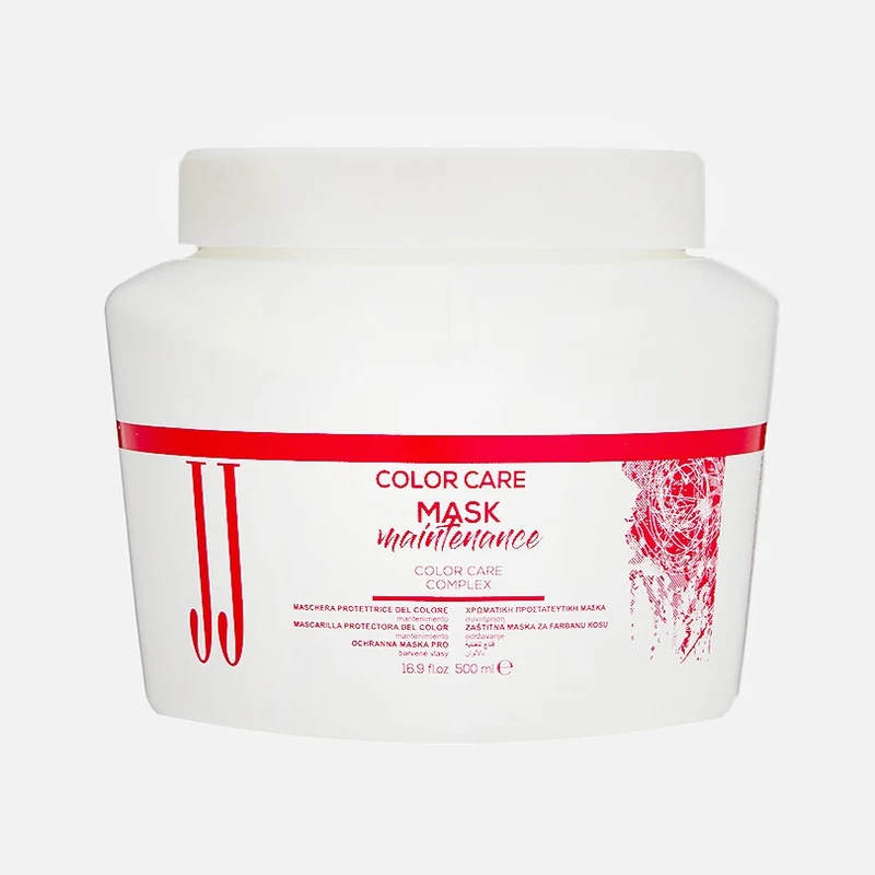 ماسک مو جی جی مدل Color care maintenance مناسب برای موهای رنگ شده حجم 500 میلی لیتر