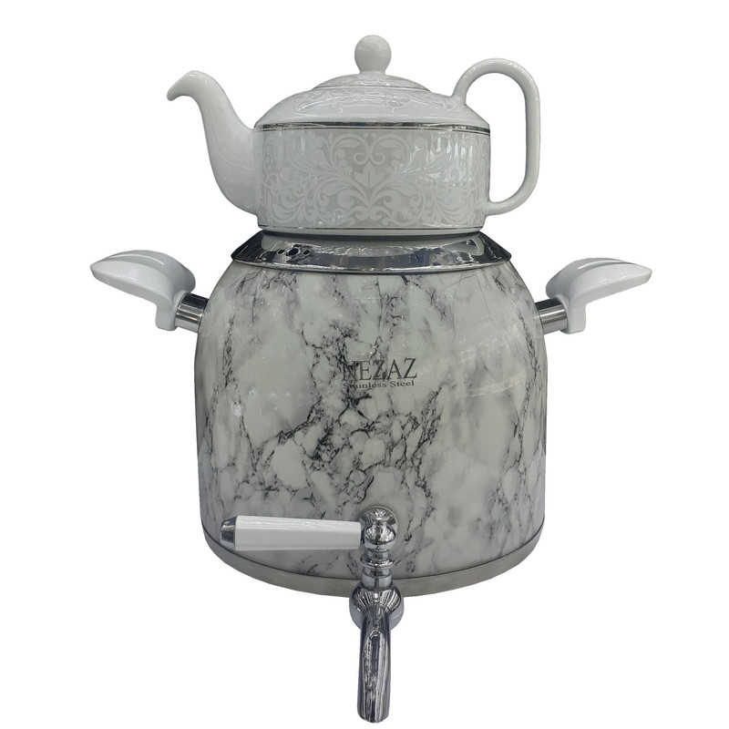 ست کتری و قوری نزاز طرح سنگ