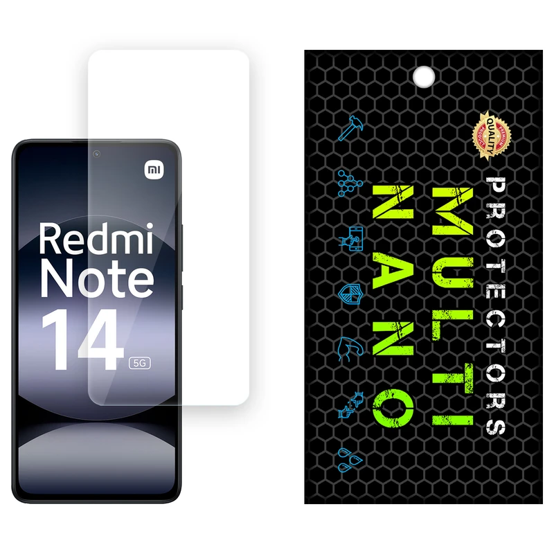 محافظ صفحه نمایش شفاف مولتی نانو مدل X-S1N مناسب برای گوشی موبایل شیائومی Redmi Note 14 5G (India)