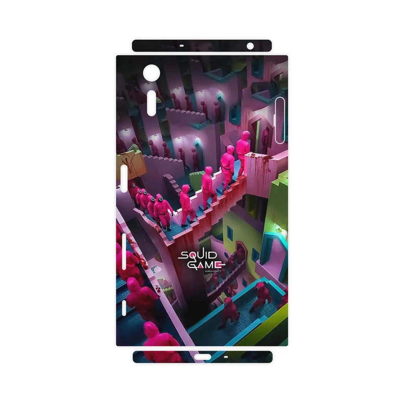 برچسب پوششی ماهوت مدل Squid Game-FullSkin مناسب برای گوشی موبایل سونی Xperia XZ