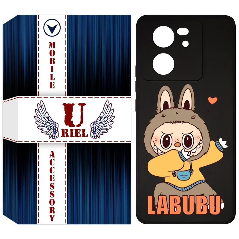 کاور یوریل مدل KSH کد 104 طرح عروسک لبوبو مناسب برای گوشی موبایل شیائومی 13T / 13T Pro / Redmi K60 Ultra