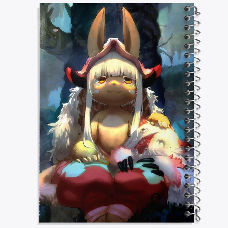 دفتر لیست خرید 50 برگ خندالو طرح ناناچی انیمه ساخته شده در پرتگاه Made in Abyss کد 22093