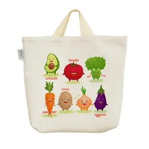 ساک خرید خندالو مدل سبزیجات بامزه کد 1744