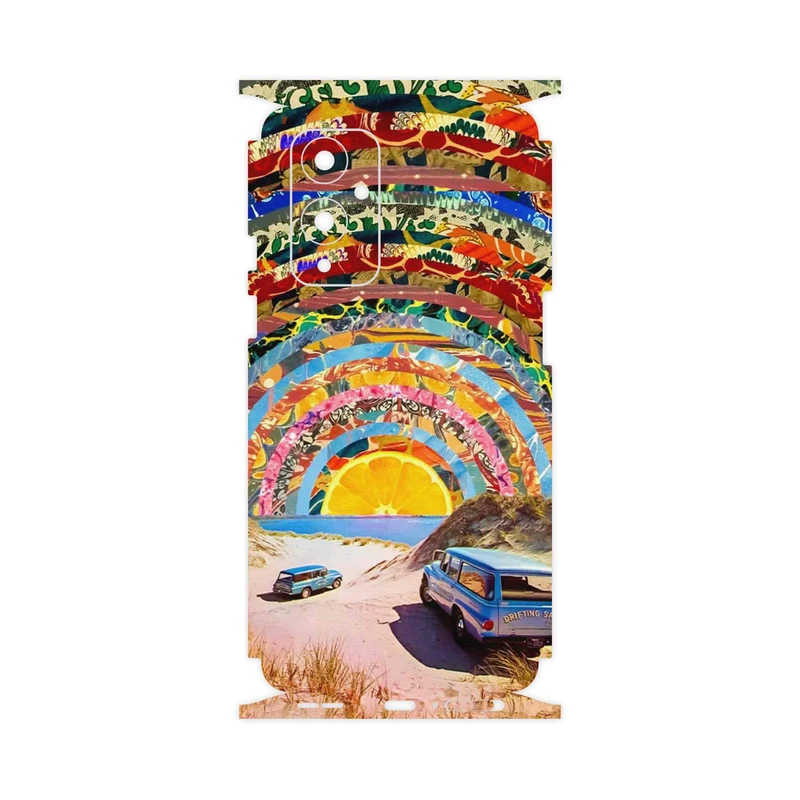 برچسب پوششی ماهوت مدل Collage of Orange Sky-FullSkin مناسب برای گوشی موبایل وان پلاس 9